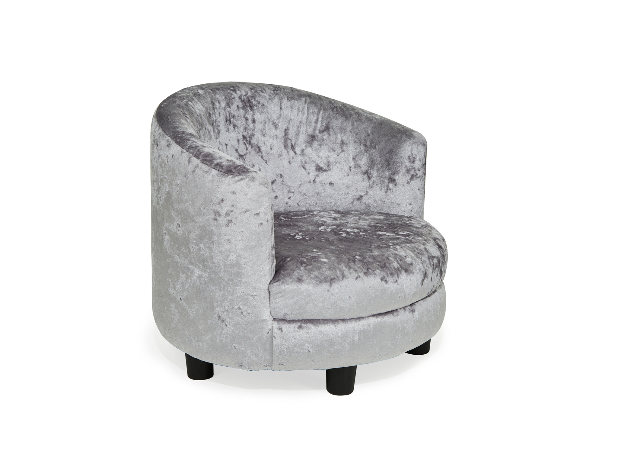 Crushed velvet chair deals dunelm